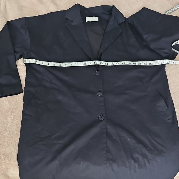 OAK + FORT Black Cotton Dress Size S - Picture 6 of 13